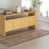 Nuloom Jett Floral Border Spill Proof Treated Pet Friendly Premium Machine Washable Area Rug - 2 of 4