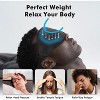 Weighted Eye Mask for Sleeping for Men and Women, Ideal for Lash Extensions, Travel Blackout Night Blindfold with Adjustable Strap - 3 of 4