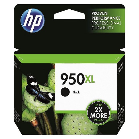 Hp 950xl Officejet Single Ink Cartridge - Black (cn045an#14) : Target