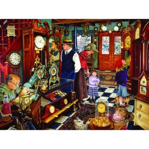 Sunsout The Clock Shop 1000 pc   Jigsaw Puzzle 44652 - 1 of 4