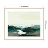 Amanti Art Highland View by Dan Hobday Wood Framed Wall Art Print - 4 of 4