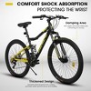 26" Steel Mountain Bike, 21-Speed, Disc Brakes, Anti-Slip Tires, Easy Assembly - 4 of 4