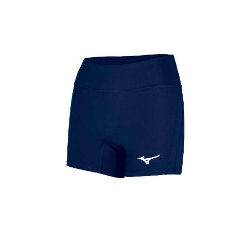 Mizuno Women's Elevated 4 Inseam Volleyball Short Womens Size Extra Extra  Small In Color Navy (5151) : Target