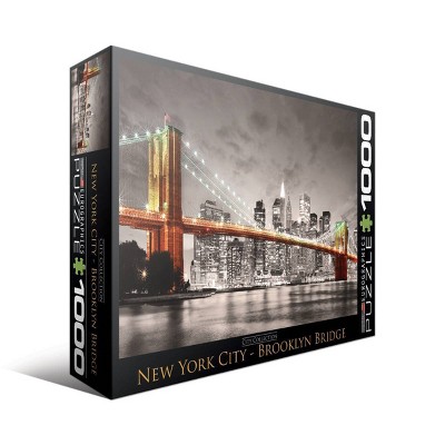EuroGraphics City Collection: New York City - Brooklyn Bridge Jigsaw Puzzle - 1000pc