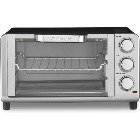 Cuisinart 1800-Watt 6-Slice Black Stainless Toaster Oven and Air