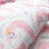 Kids' Inspirational Unicorn Reversible Quilt Set Pink - Lush Décor - 4 of 4