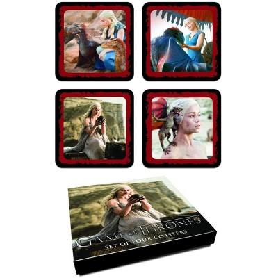 Dark Horse Comics Game Of Thrones Daenerys Targaryen Coaster Set