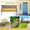 48'' Outdoor Cast Iron Patio Bench - 4 of 4