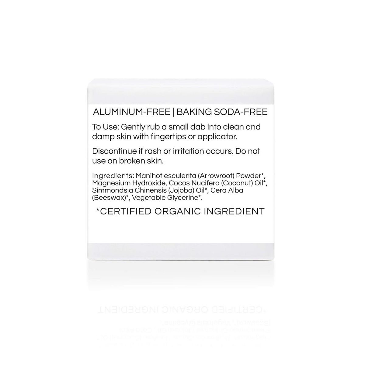 Little Seed Farm All Natural Deodorant Cream, Aluminum Free Deodorant for Women or Men, (2.4 Oz) - Unscented - (PACK OF 2) - thumbnail 4