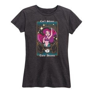 Women's - Disney Princess - Ariel Can't Silence These Dreams Short Sleeve Graphic T-Shirt - 1 of 4