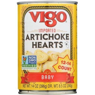 Vigo Baby Artichoke Hearts - 12 pack, 14 oz