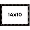 PosterPalooza | 14x10 Bamboo Picture Frame, UV Acrylic, 4 Finishes - Brown, Black, Gold, and Natural - 2 of 4