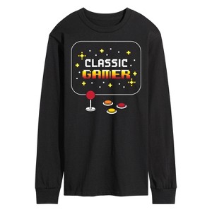 Men's - Instant Message - Classic Gamer Long Sleeve Graphic T-Shirt - 1 of 4