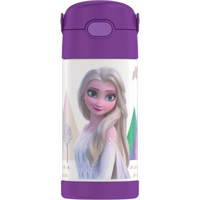 Thermos 12oz FUNtainer Water Bottle with Bail Handle - Purple Frozen 2