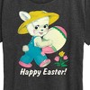 Women's - Instant Message - Vintage Happy Easter Short Sleeve Graphic T-Shirt - 2 of 4