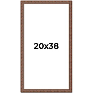 PosterPalooza | 20x38 Modern Bamboo Picture Frame, UV Acrylic, 5 Finishes - 1 of 4