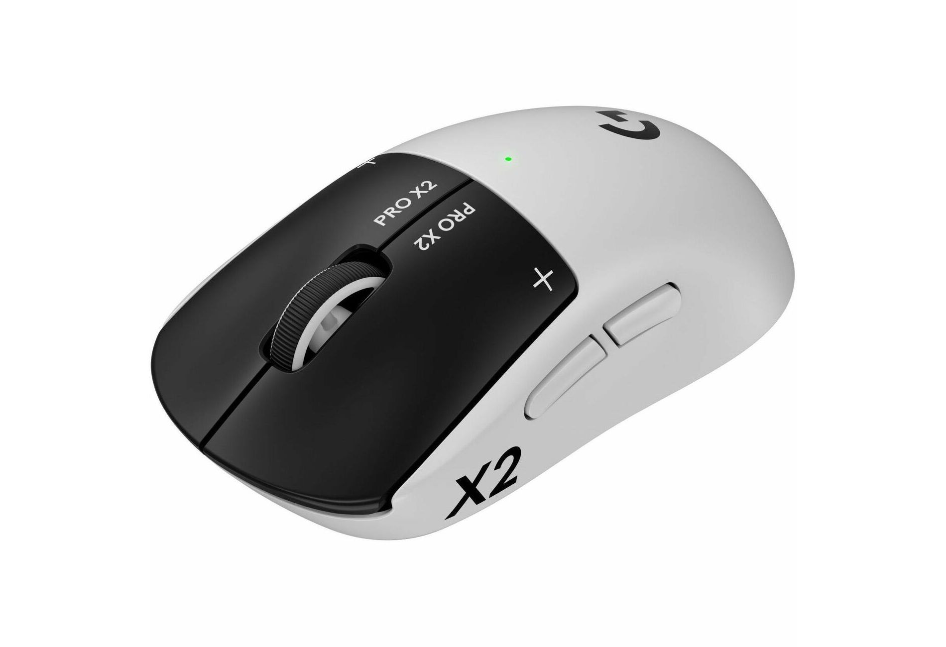 Logitech PRO X2 SUPERSTRIKE LIGHTSPEED Wireless Gaming Mouse, Ultra-Fast Performance, Customizable Click Haptics, USB-C charging - HERO 2 - Wireless