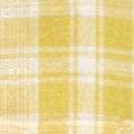 yellow plaid linen