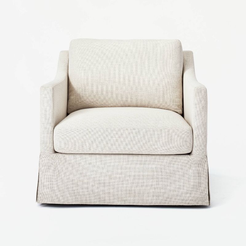 Vivian Park Upholstered Swivel Chair - Threshold™ designed with Studio McGee, 4 of 15