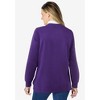 Woman Within Women's Plus Size Layered-Look Sweatshirt - 3 of 4