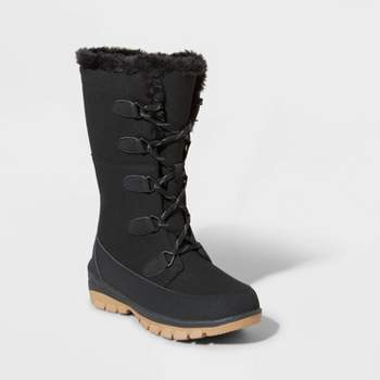 Women's Cara Winter Boots - All In Motion™ Black 7 : Target