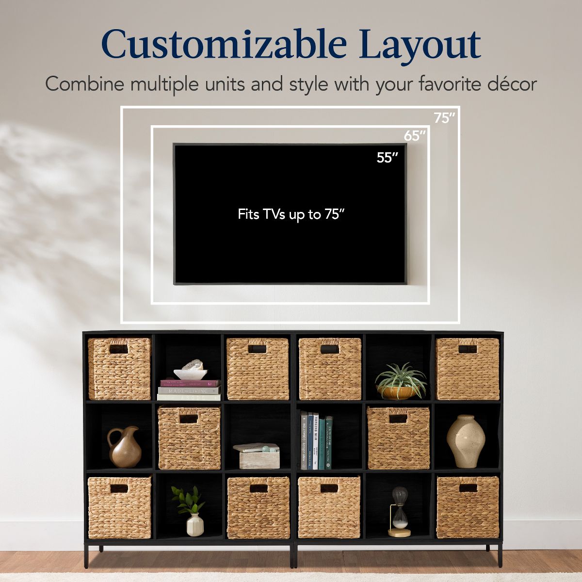 Best Choice Products Cube Bookshelf w/ Removable Back Panels - thumbnail 5