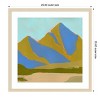 Amanti Art High California Hills III by Jacob Green Wood Framed Wall Art Print - 4 of 4