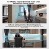 GTRACING Gaming Chair with Bluetooth Speakers Music Office Chair with Footrest PU Leather Recliner - 2 of 4