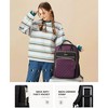 Laptop Backpack Purse for Women, 15.6" Laptop Bag for Travel with USB Port, Water Resistant Lightweight Daypacks for College Work Business - 3 of 4