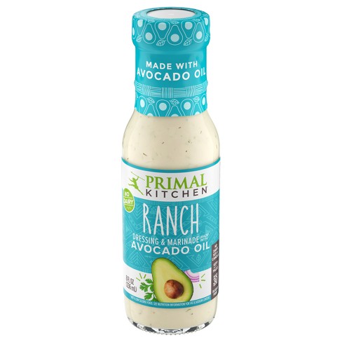 Healthy Vegan Ranch Dressing With Avocado Oil, Dairy Free Ranch