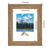 Amanti Art Owl Brown Narrow Wood Picture Frame - 4 of 4