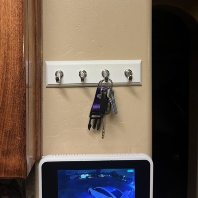 Command™ Damage-Free Hanging Key Rail with Decorative Hooks, 1 ct - Fred  Meyer