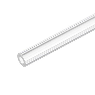 Unique Bargains Lamp and Lantern Water Cooling System Acrylic Rigid Round Pipe Clear 10"