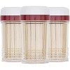 Everyday Shake-A-Pick Toothpicks with Dispenser, 200 Picks, Easy-to-Use Holder for Kitchen or Dining Table - 3 of 4
