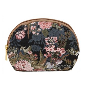 Signare USA Peony Floral Cosmetic Make Up Bag - 1 of 2