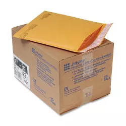 Sealed Air Jiffylite Self-Seal Mailer Side Seam #2 8 1/2 x 12 Golden Brown 25/Carton 10187