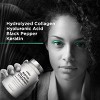 Amen Biotin Collagen Peptides, Vitamins C & E, Folate, Keratin, Hyaluronic Acid, Hair & Skin, 90 ct - 4 of 4