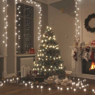 vidaXL LED String with 150 LEDs Cold White 49.2 ft. PVC