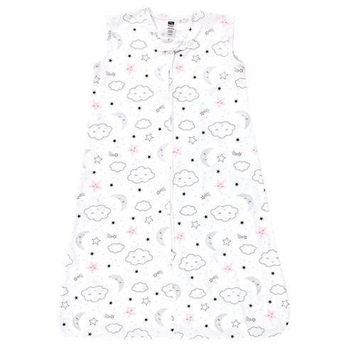 Hudson Baby Infant Girl Cotton Sleeveless Wearable Sleeping Bag, Sack, Blanket, Dreamer - image 1 of 2