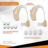 MEDca Behind the Ear Sound Amplifier, BTE Hearing Ear Amplification Device and Digital Sound Enhancer PSAD for the Hard of Hearing, Noise Reducing - 4 of 4