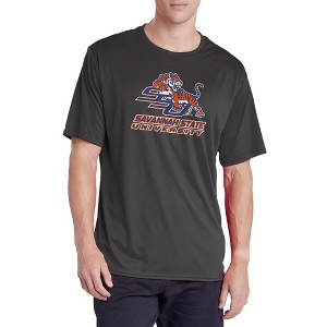 Men's Savannah State University Men's Sport Active T-Shirt Primary Logo - 1 of 4