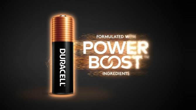 Duracell Coppertop 9V Batteries - Alkaline Battery, 2 of 8, play video