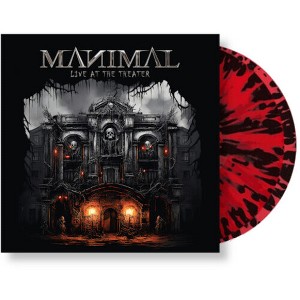 Manimal - Live at the Theater - Red/Black (Colored Vinyl Splatter Red Black) - 1 of 1