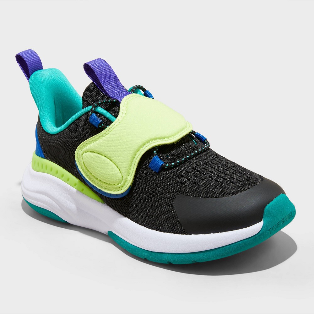 Kids' Fallon Performance Sneakers - All In Motion™ Black/Green 4