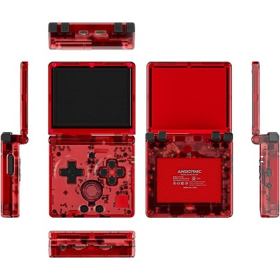 Voacle RG35XXSP Flip Retro Handheld Game Console ,3.5 Inch IPS Screen Linux System Built-in 64G TF Card 5532 Games