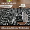TROPOW   Boho  Print Carpet for Office Spaces Living Room Bedroom Playroom Non-Shedding Washable Area Rug - 4 of 4