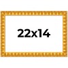 PosterPalooza | 22x14 Bamboo Picture Frame, UV Acrylic, 4 Finishes - Brown, Black, Gold, and Natural - 2 of 4