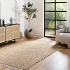 Hauteloom Lonut Lite Checkered Jute Rug - 2 of 4