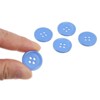 Unique Bargains Resin Craft Snap Round Flat 4-Hole Sewing Buttons 50 Pcs - 4 of 4