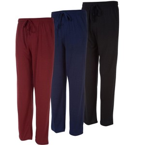 DARESAY Mens Lounge Pants with Pockets - Mens Pajama Pants - Lounge Pants Men, Up to 3XL Pack of 3 - 1 of 4